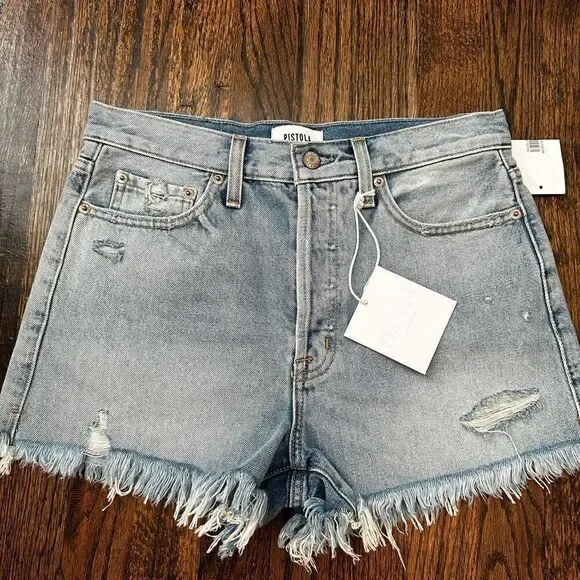 Pistola Nova High Rise Jean shorts